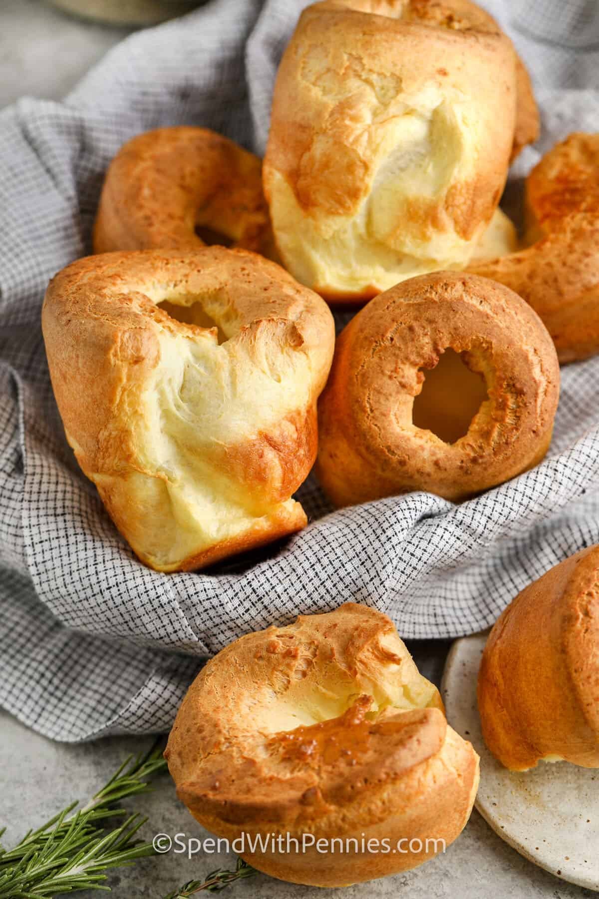 basket of Yorkshire Pudding